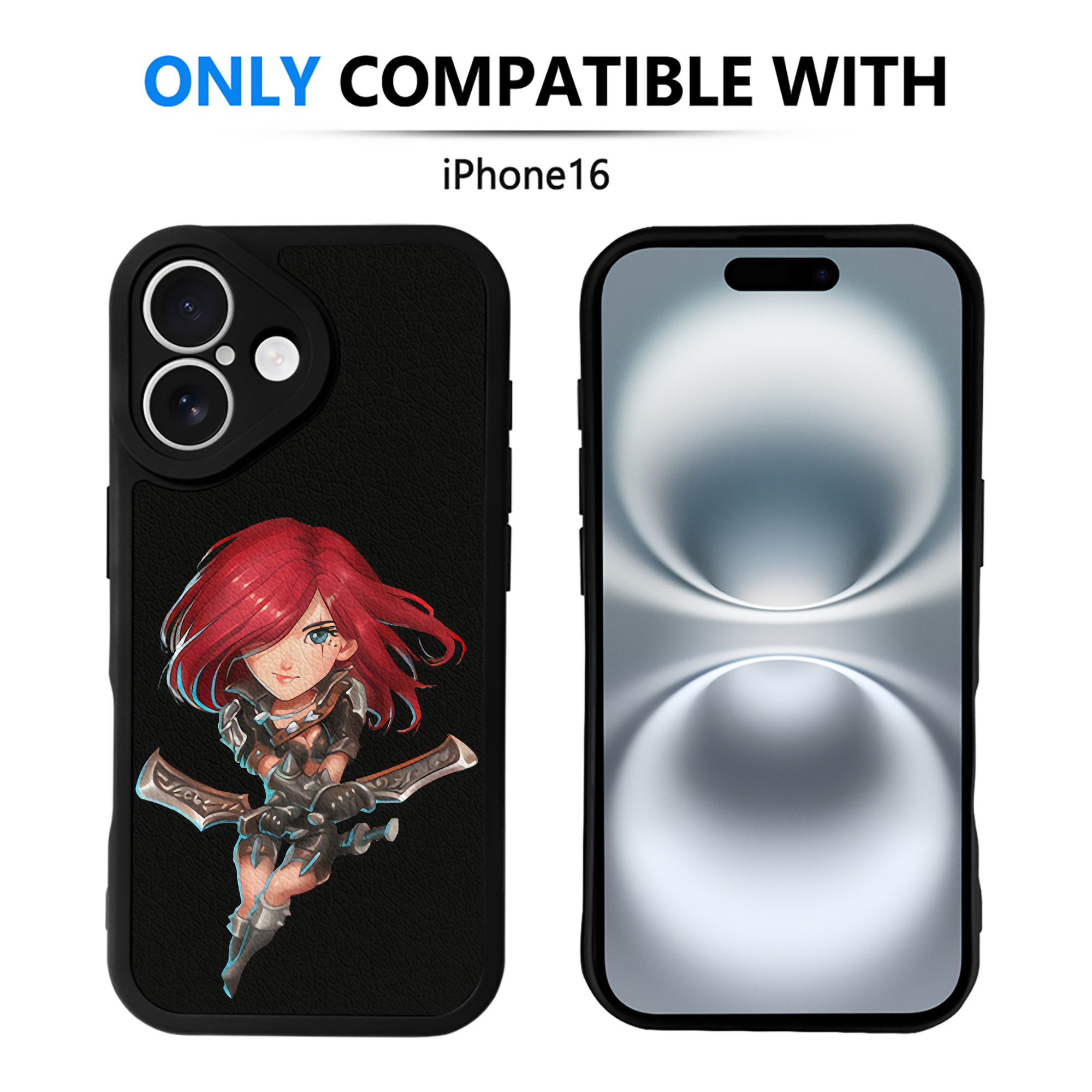 リーグ・オブ・レジェンド League of Legends LOL 【iPhone 16シリーズ対応】シリコンスマホケース（レザー調） 材質：シリコン